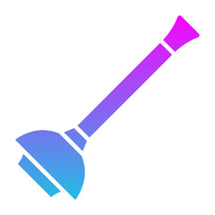 Wall Mural - Plunger Icon