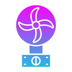 Sticker - Fan Icon