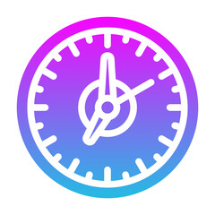 Poster - Clock Icon