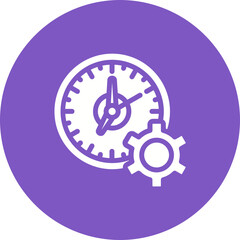 Poster - Clock Icon