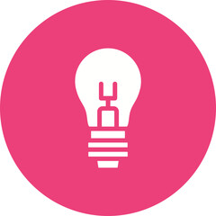 Wall Mural - Lightbulb Icon