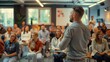 © kolibrico - Business professional addressing colleagues at seminar