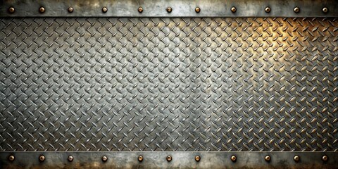 Wall Mural - Metal texture background with grungy, industrial feel, metallic, shiny, rough, backdrop, steel, rusted, textured, surface, pattern