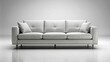 © Udomner - high poly monochromatic sofa set back view, , high poly, sofa, monochromatic, set, back view, furniture, modern, design