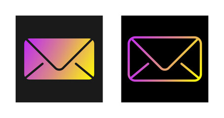 Sticker - Mail Vector Icon