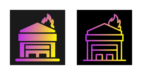 Sticker - Fire Vector Icon