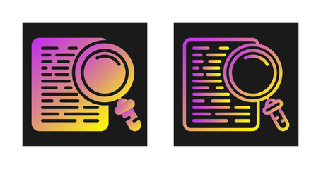 Sticker - Search Vector Icon