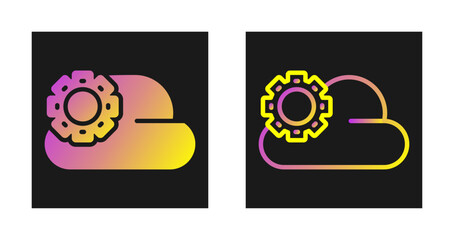 Sticker - Cloud Vector Icon