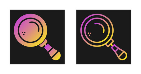 Sticker - Loupe Vector Icon