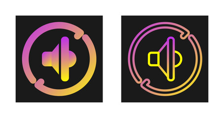 Sticker - Audio Vector Icon