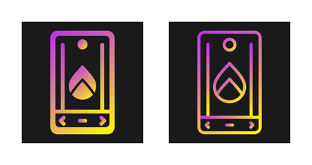 Canvas Print - Smartphone Vector Icon