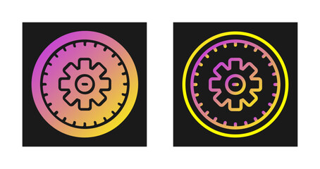 Poster - Time Management Vector Icon