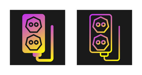 Sticker - Socket Vector Icon