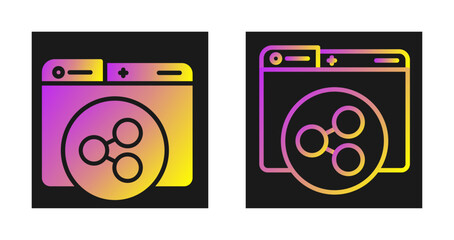 Poster - Share Vector Icon