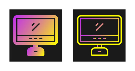 Poster - Desktop Vector Icon