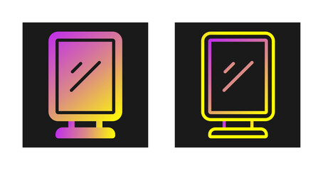 Sticker - Desktop Vector Icon