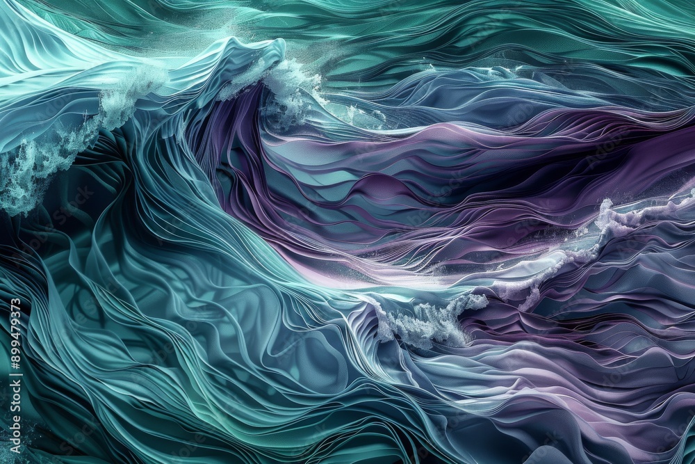 Abstract fluid art liquid paint texture background - Vibrant swirls and ...
