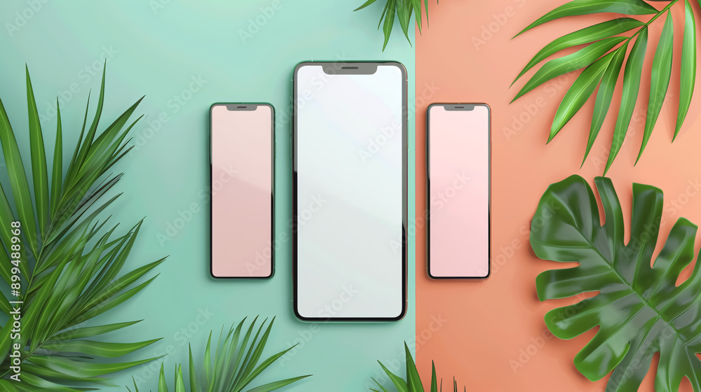 Device UI/UX Mockup for Presentation Template: Mockup of device UI/UX ...