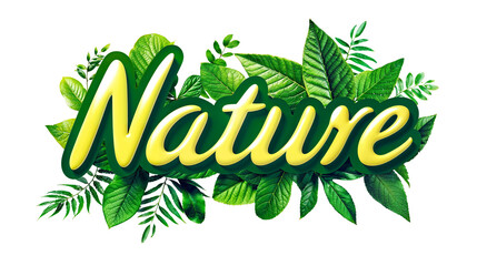 Wall Mural - Nature: A vibrant, lush, and lively depiction of the word 