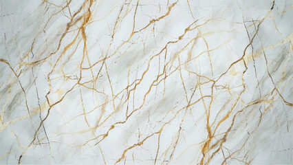 Sticker - white marble texture ink gold pattern background, abstract texture for marble design.