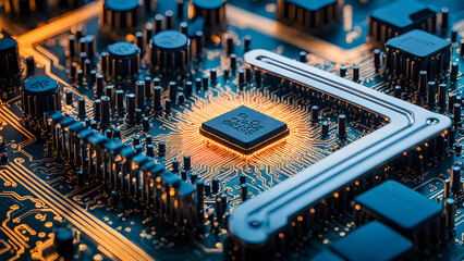 CPU or GPU, chip, computer, digital life, OpenAI and artificial intelligence, technological era