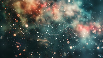 Poster - Stunning Colorful Design Artwork Depicting Cosmic Elements and Abstract Patterns in Ultra High Definition
