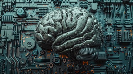 Poster - Fusion of Mechanical Cogs and Electronic Circuits Represents Human Intelligence and Machine Learning Integration
