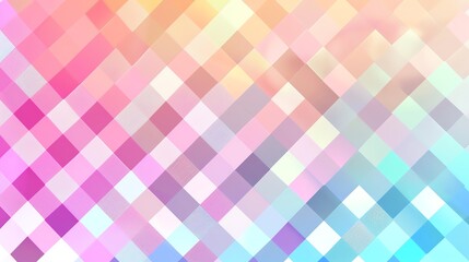 Poster - A checkered pattern with a gradient of color.