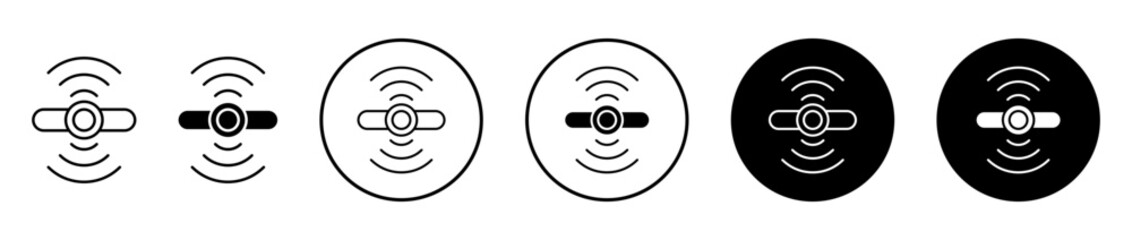 Wall Mural - Sensor icon set