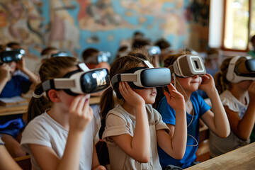 Sticker - Classroom Learning with Virtual Reality Technology