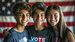 © Mariya Sorvacheva - The Electoral Process in Action: US Students Voting.