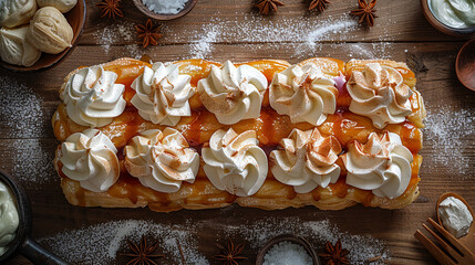 Wall Mural - Caramel Cream Pie