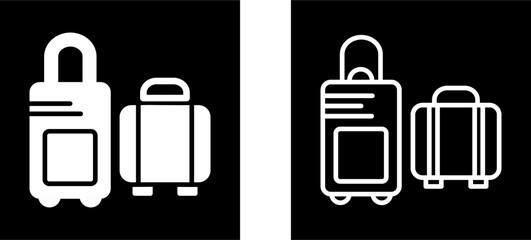 Wall Mural - Suitcase Vector Icon