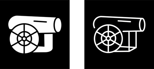 Wall Mural - Cannon Vector Icon