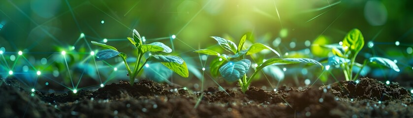 Poster - Smart Agriculture System Using to Optimize Crop Growth and Farming Practices
