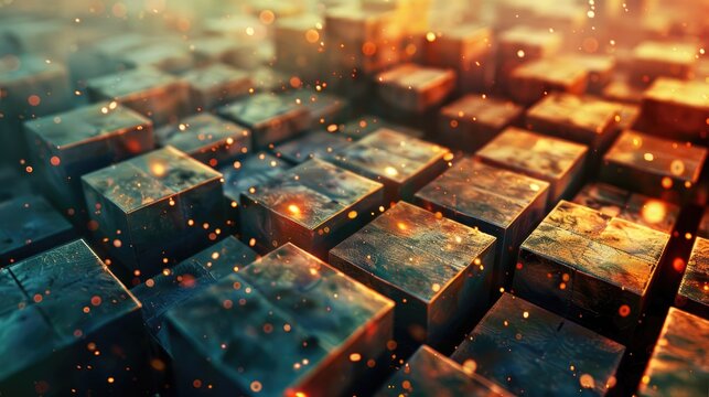 Word Cube Kick Off Background