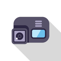 Poster - Small action camera recording video, great for capturing extreme sports and adventures