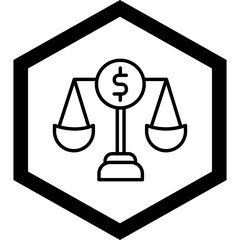 Sticker - Balance Icon Design