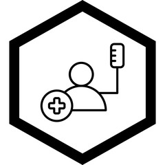 Canvas Print - Patient Icon Design