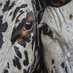 Wall Mural - Cow, cattle, bull, ox. Beautiful cows