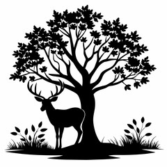 Naklejka na meble A dare under  a beautiful Vector illustration image & photo 