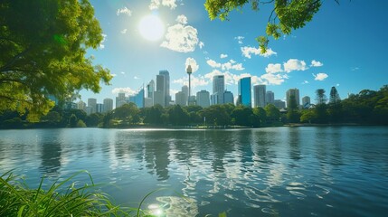 Wall Mural - Aerial view of Sydney cityscape, Sydney