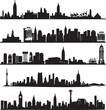 © Adeela vector & ai - New York City Skyline Building silhouette vector