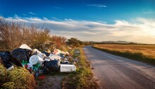 Rubbish In The Countryside Free Stock Photo - Public Domain Pictures