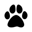 © AllYearRoundDesigns - Dog paw print clip art design on plain white transparent isolated background for card, shirt, hoodie, sweatshirt, apparel, card, tag, mug, icon, poster or badge
