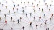 © buraratn - Network of interconnected lines, illustrating communication and collaboration.