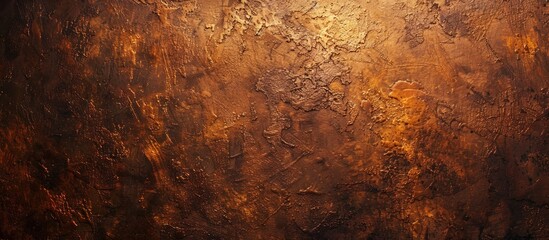 Aufkleber - Canvas with a textured brown impasto finish ideal for displaying artwork and photographs with copy space image