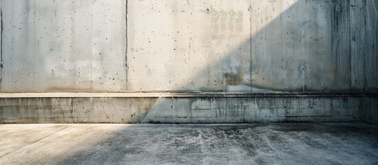 Aufkleber - Background featuring an abstract wall corner suitable for copy space image