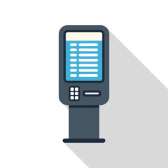 Poster - Payment terminal accepting a contactless payment using nfc technology