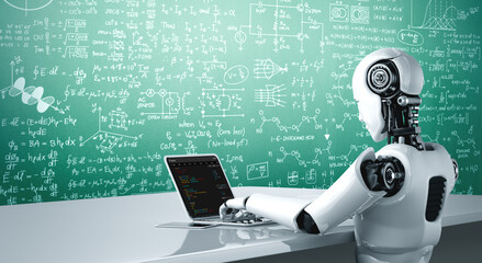 Software development programming on computer screen for modish application and program coding